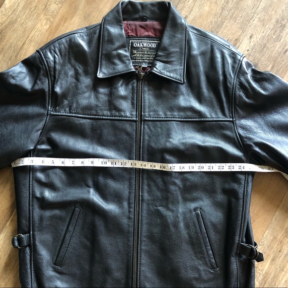 Black Leather Jacket w/ Thinsulate Lining - Picture 7 of 8